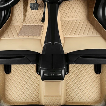 Özel Araba Paspaslar Audi A1 8XA 4 Kapılar 2011-2015 Yıl Suni Deri İç Araba Aksesuarları